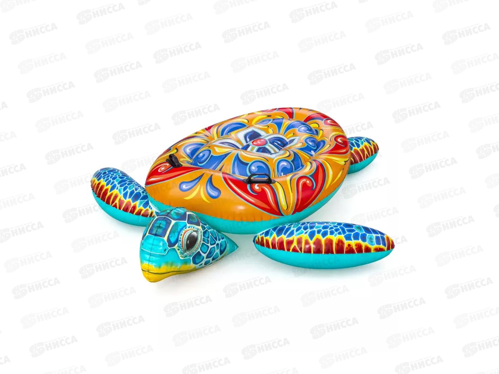 Надувная игрушка для плавания Черепаха (188х173см) 41523 до 45кг Bestway *4