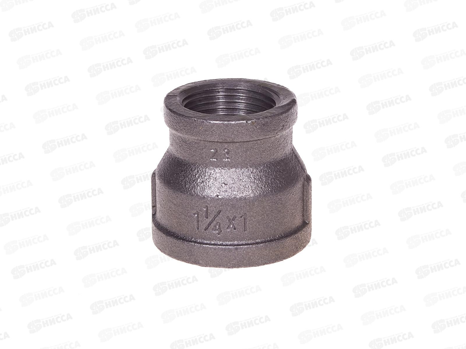 Муфта переходная 1 1/4&quotx1&quot вн.-вн. чугун черн., AV Engineering