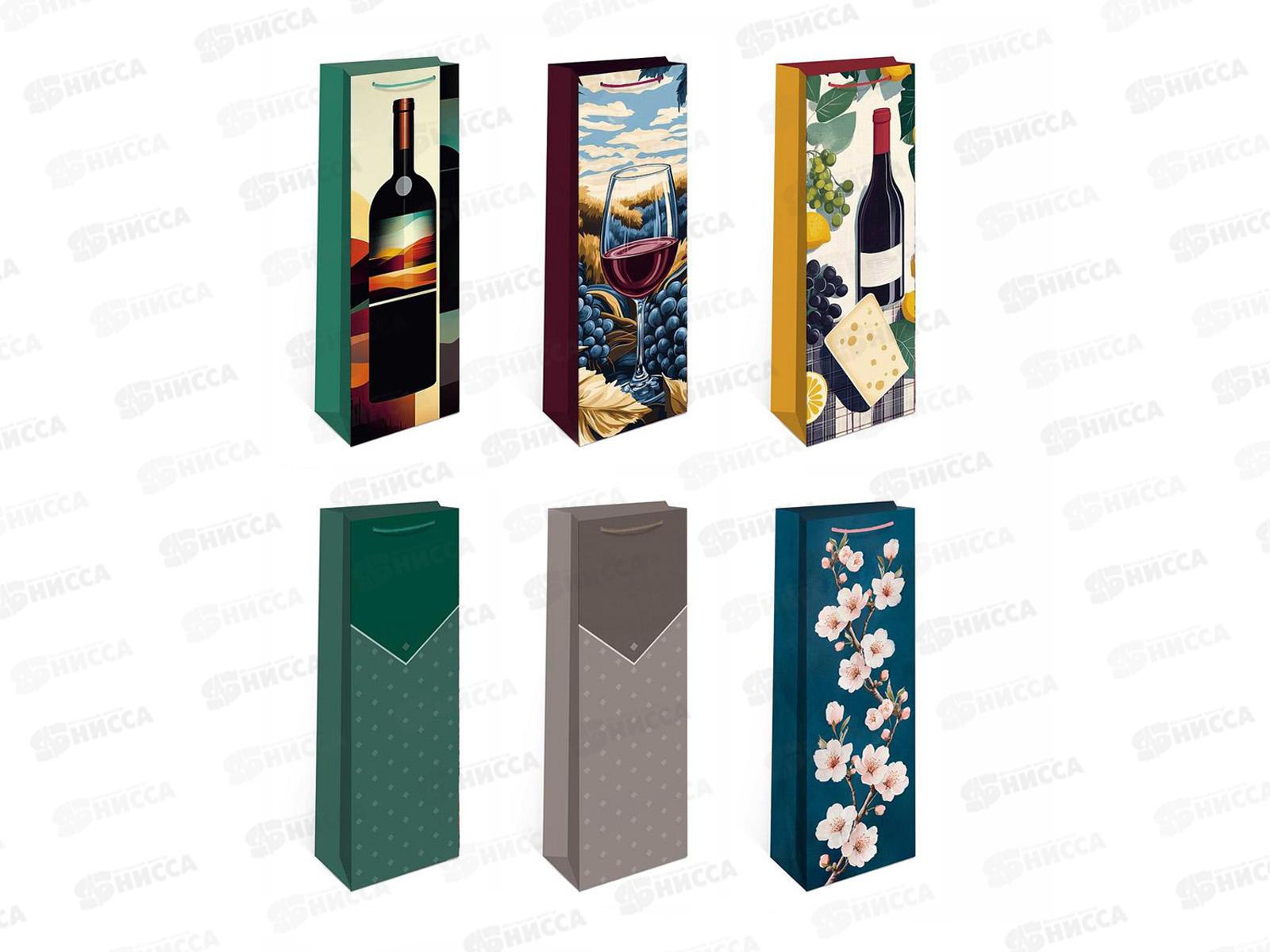 Пакет подарочный АД 12*36 п/бут 0194.878 набор 6шт