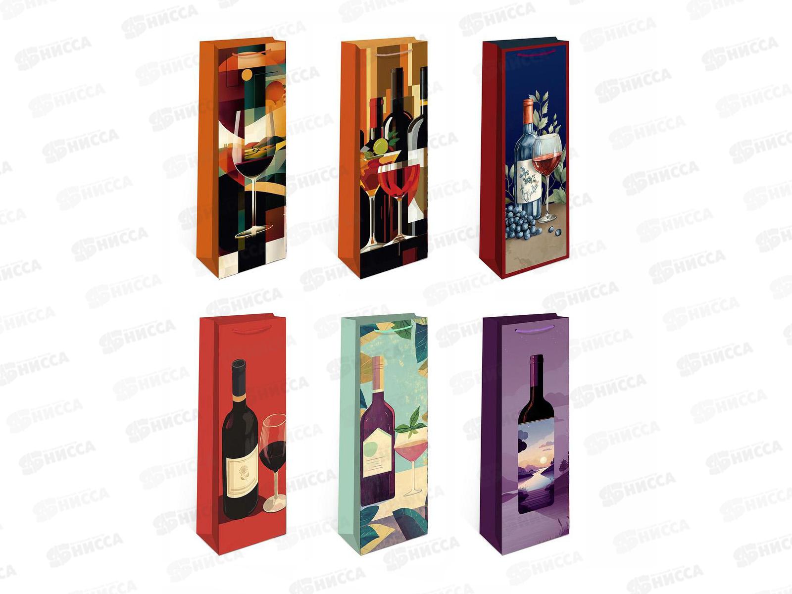 Пакет подарочный АД 12*36 п/бут 0194.885 набор 6шт