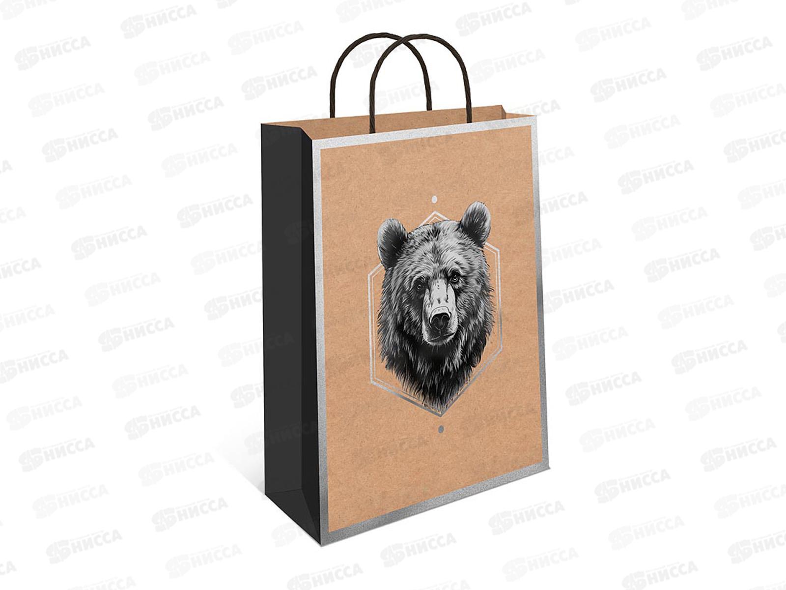 Пакет подарочный АД 26*32 Крафт 0396.678