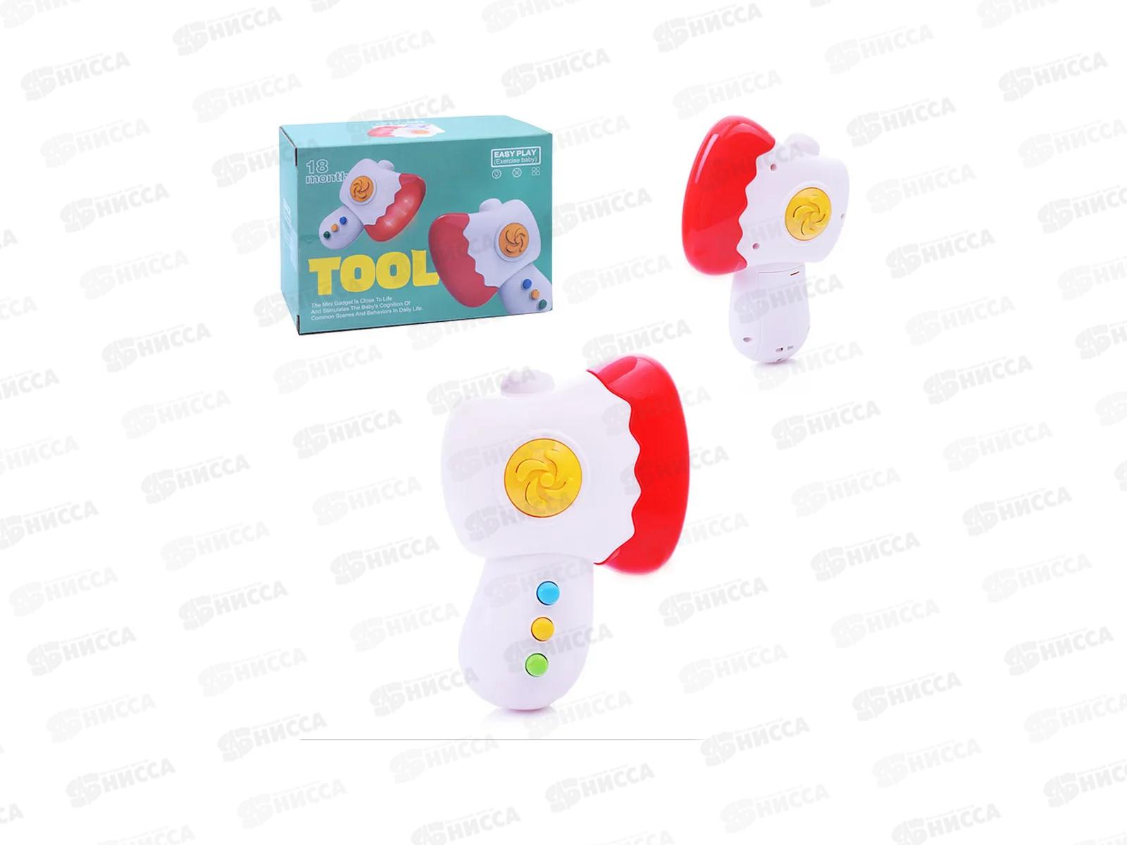 Музыкальная игрушка №8010 Топорик, свет, звук, коробка 15*7,2*11