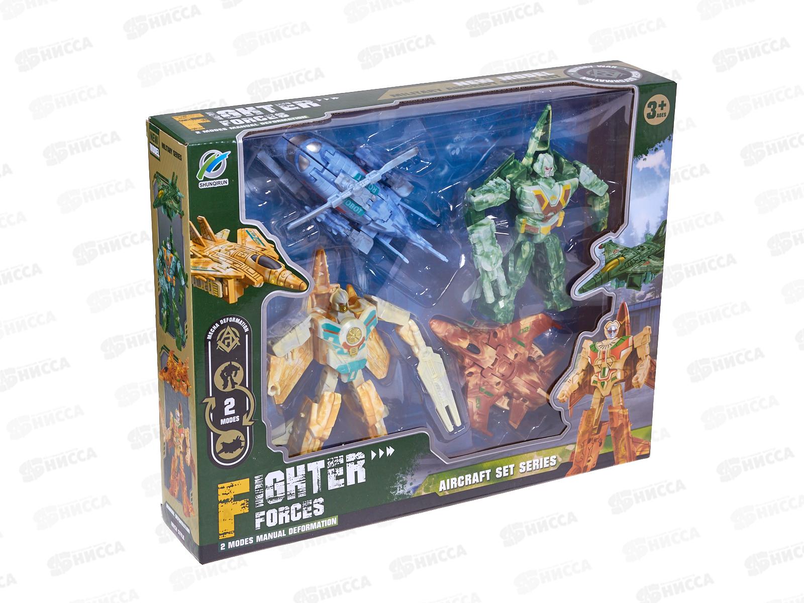 Набор роботов-трансформеров №169-35 коробка 30*6*24,5