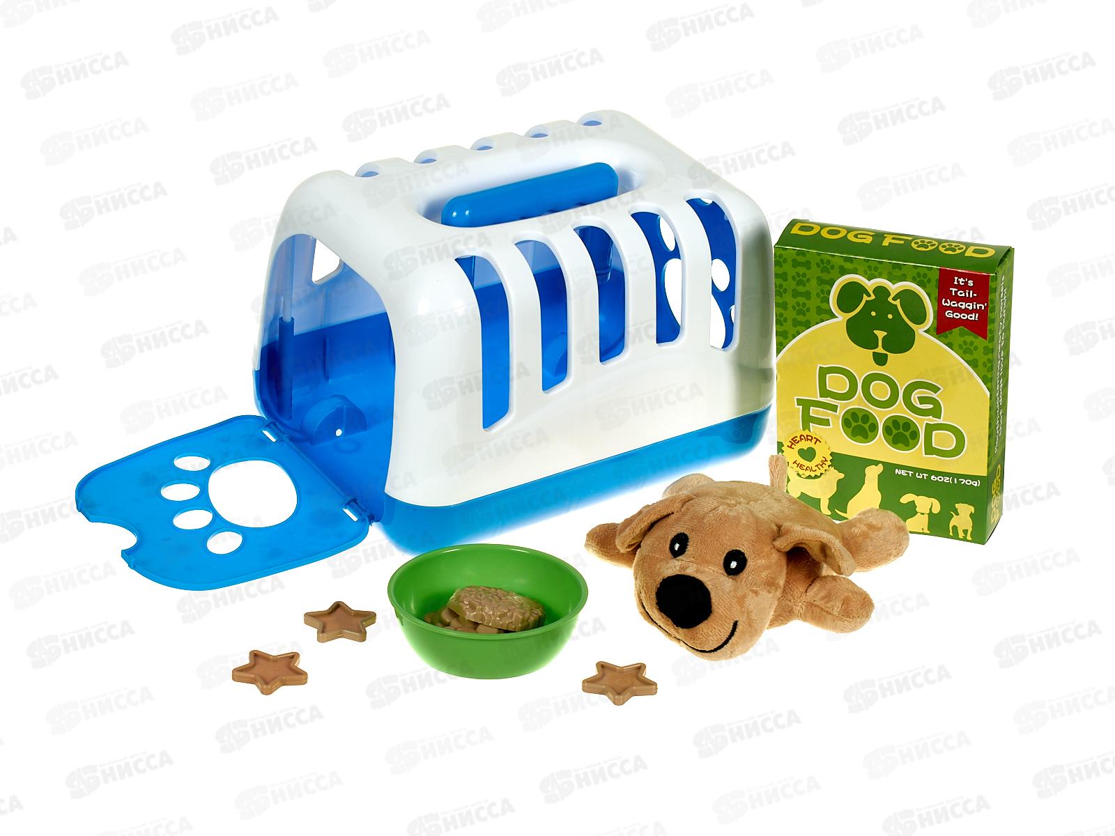 Собачка Соня №699-18A в переноске 26*19*18