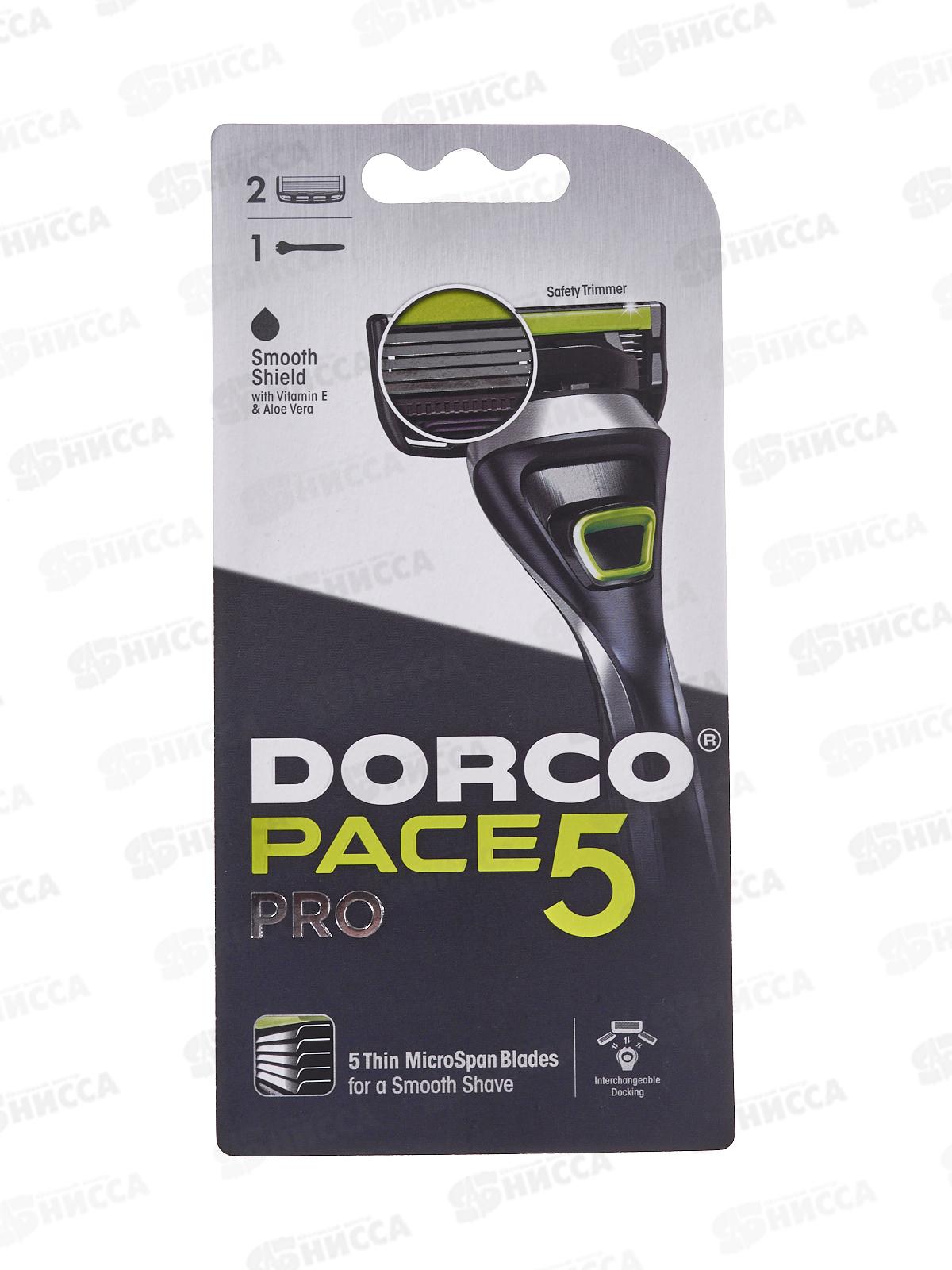 FDORCO PACE5 PRO  ст 1шт+2кассеты, 5лезв+1л триммер,FVA1002*6/36