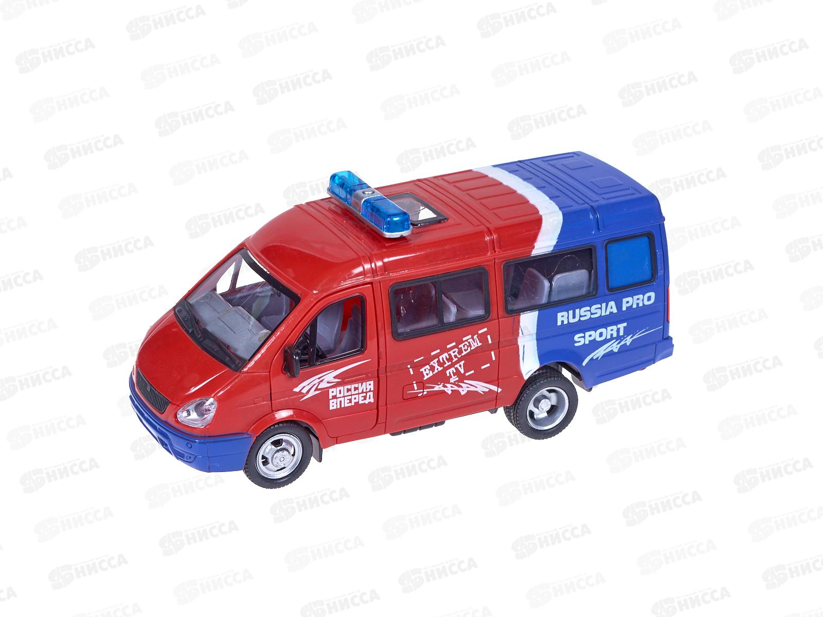 Машинка инерц. 9098-B/DT &quotМикроавтобус&quot в коробке 21,5*12*11