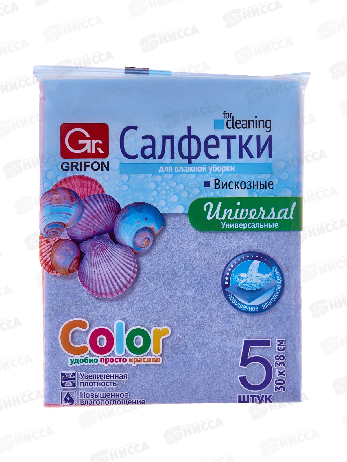 Наб салф. Grifon д/кухни вискоза 5шт 30*38  *40   910-018