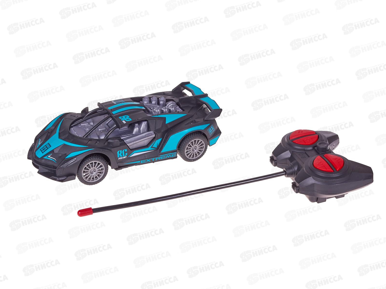 Машинка на пульте р/у, 2853138, 2 цвета, в коробке 23*9*5см