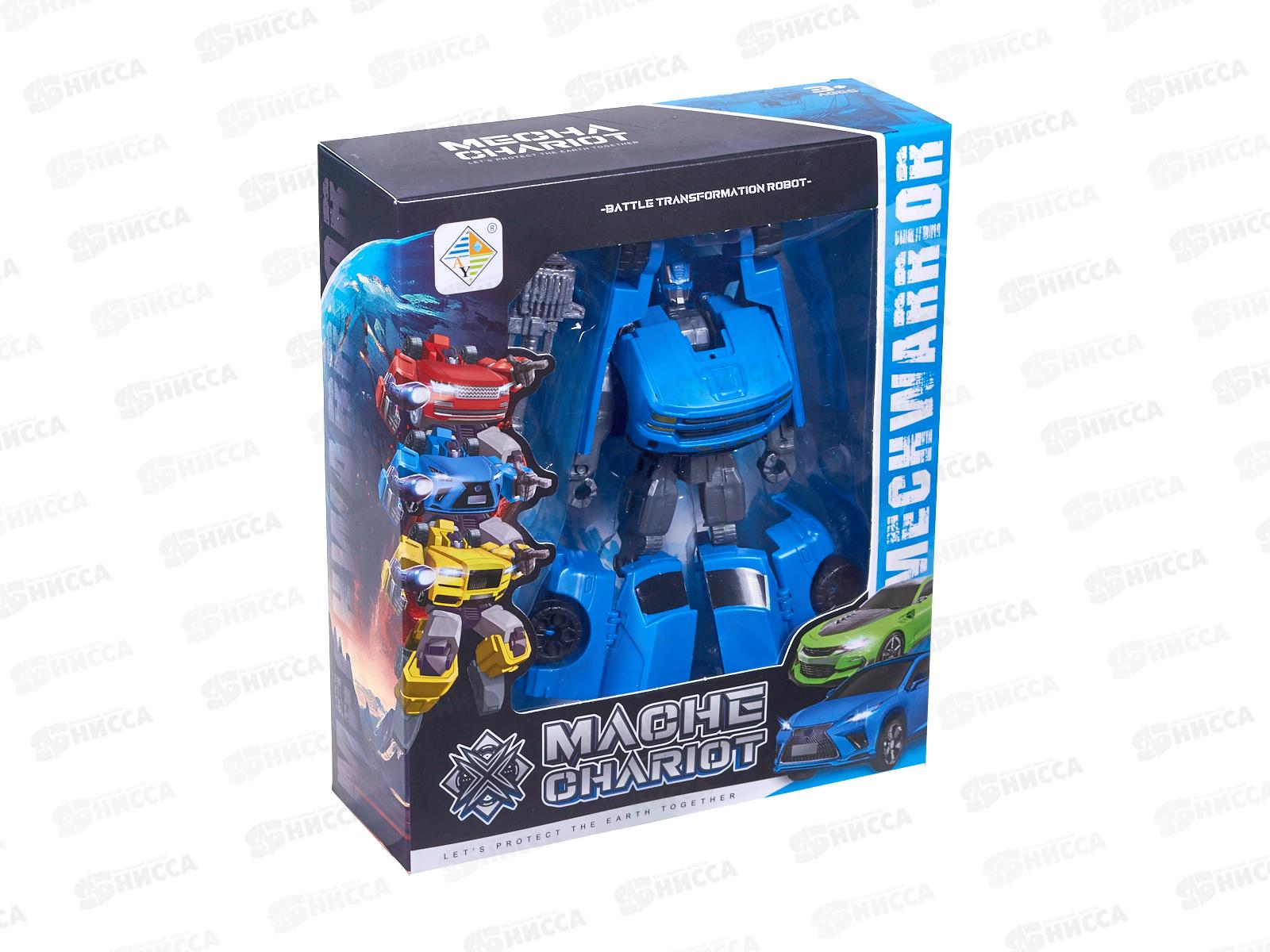 Робот-трансформер 2829987, 4 вида в ассорт., в коробке 20*17*6см
