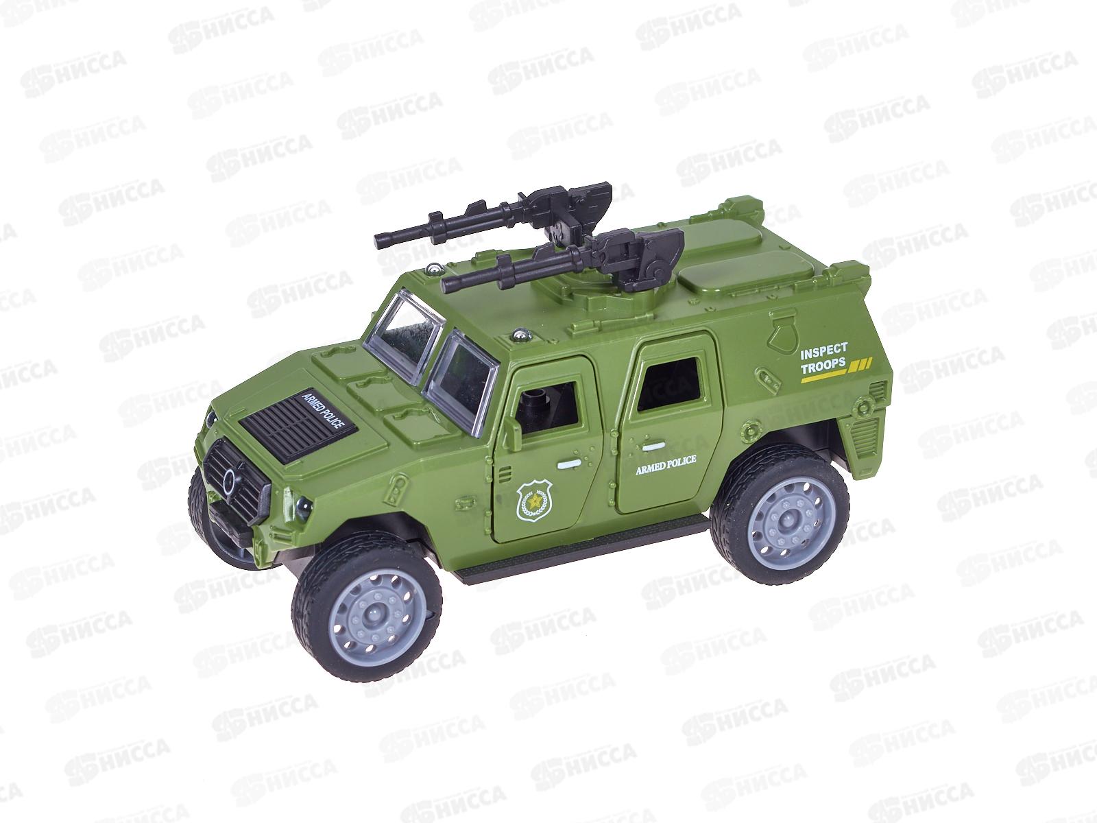 Машинка инерц. М1534-79А, двери открываются, 7,5*12,7*6см