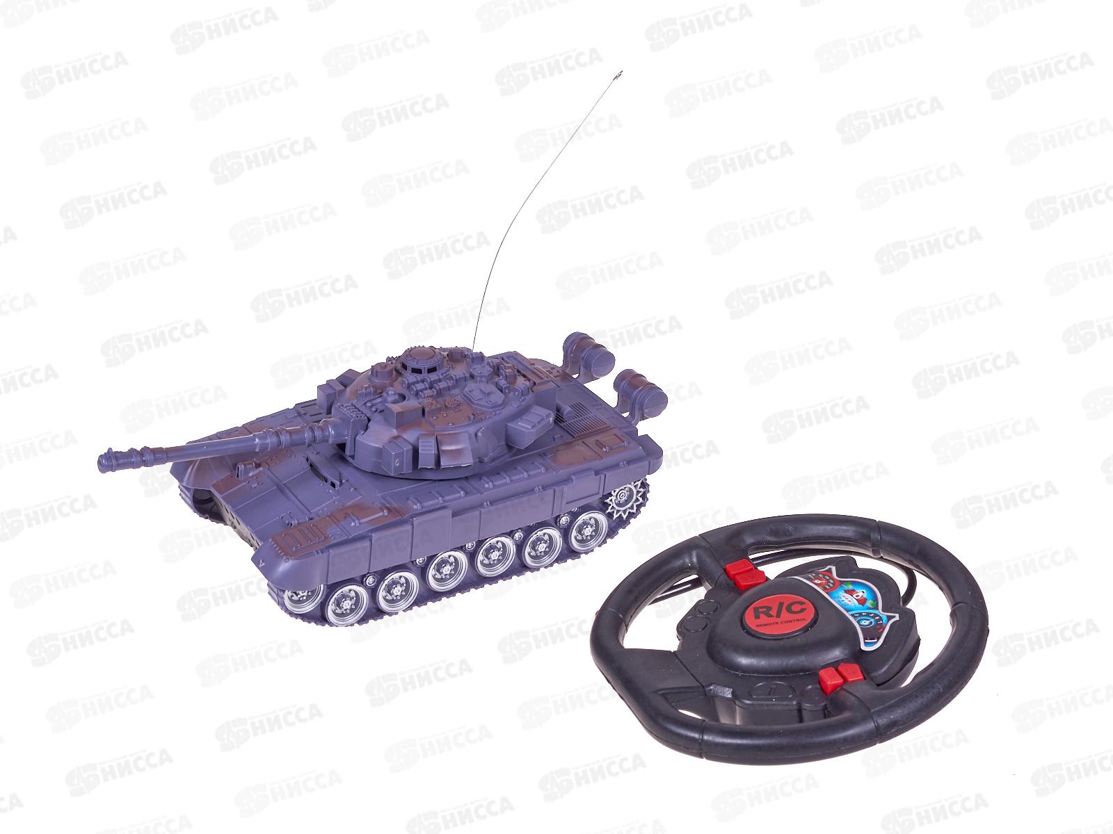 Танк на пульте р/у 3002147, 2 цвета, в коробке 36,5*11,6*23,9см