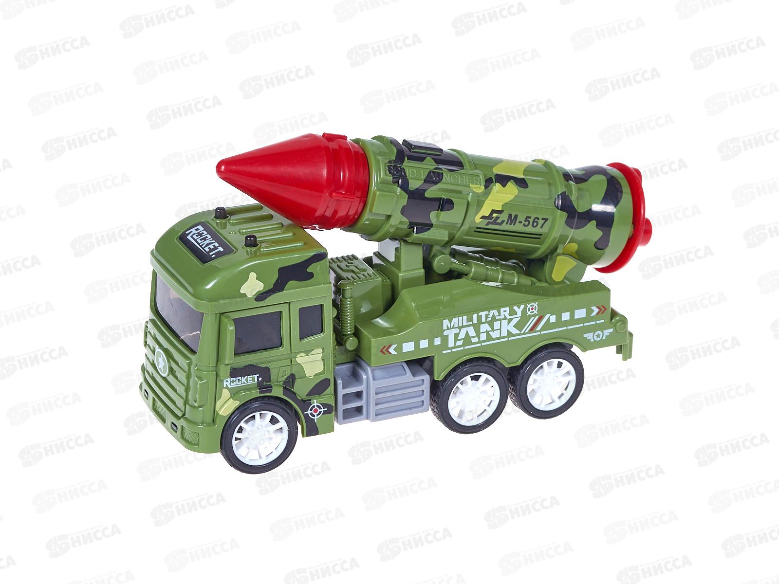 Машинка инерц. М1534-80 &quotВоенная спецтехника&quot 4 вида, в коробке