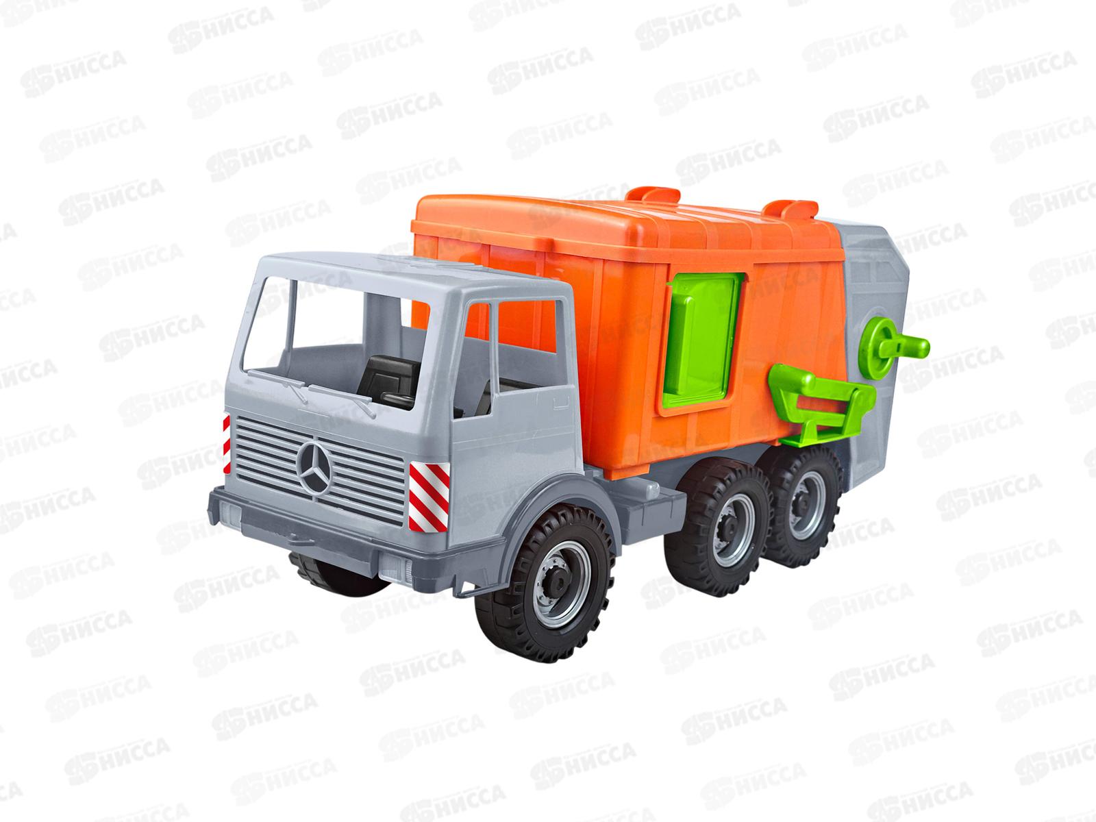Мусоровоз 3-х осный &quotСпецтехника&quot 45см (08812С) 05680  *6