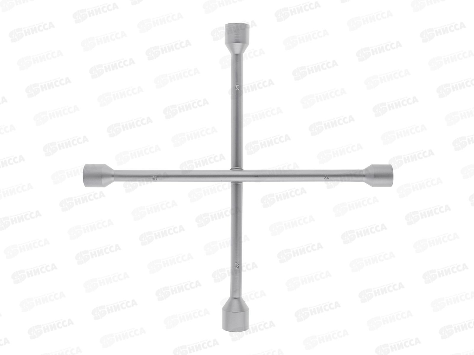 Ключ баллонный 17/19/21/23мм, ус. 20кг, d-14мм, 980гр закаленный РОКОТ, 766-081г