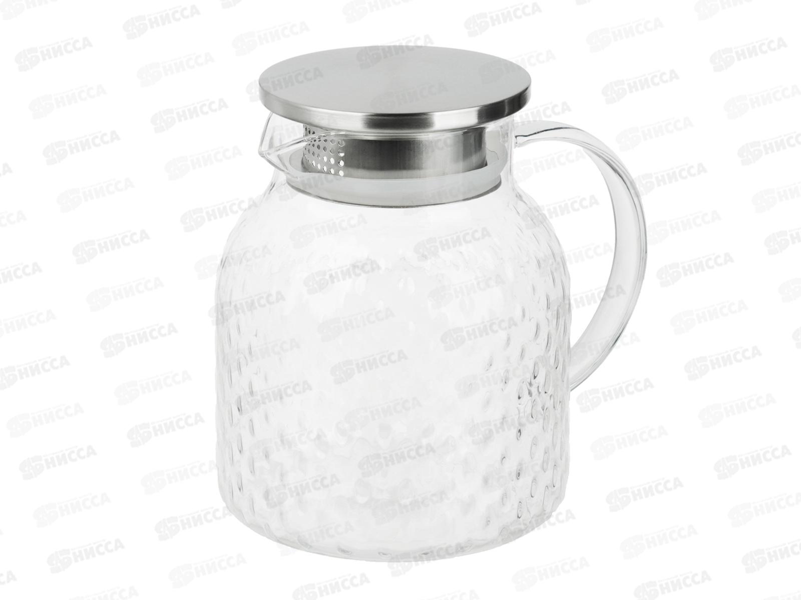 Чайник заварочный &quotАрмида&quot 1000мл SATOSHI стекло 850-003  г