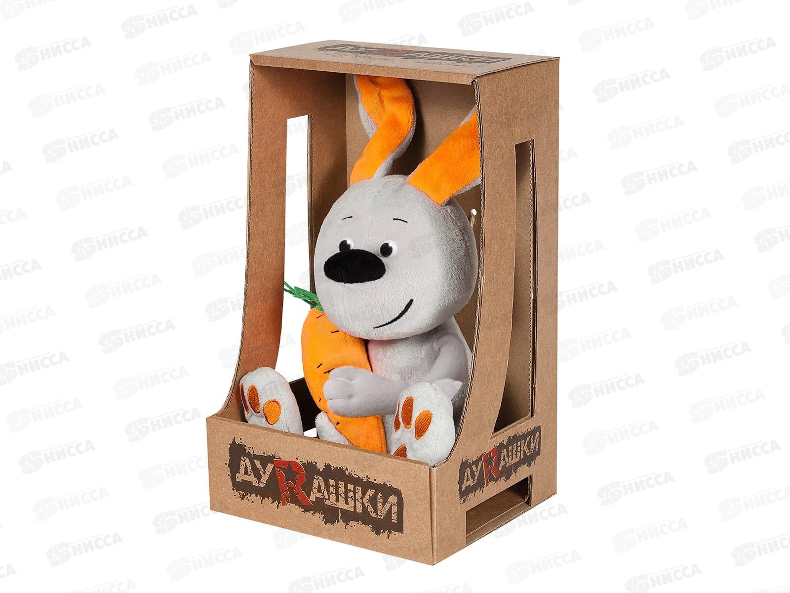 Заяц и морковка, 24см МТ-MRT-D04202305-24 в коробке ДуRашки