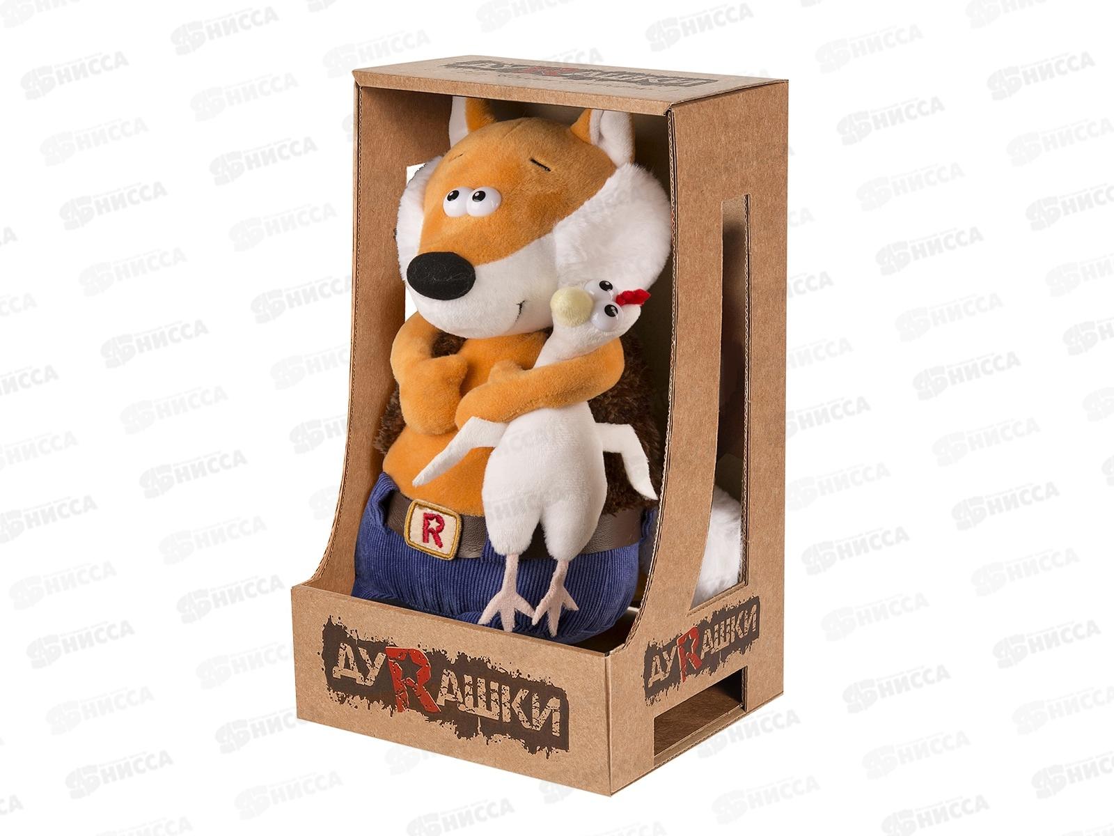 Ловкий лис и Курица, 24см MT-MRT-D04202307-24 в коробке ДуRашки