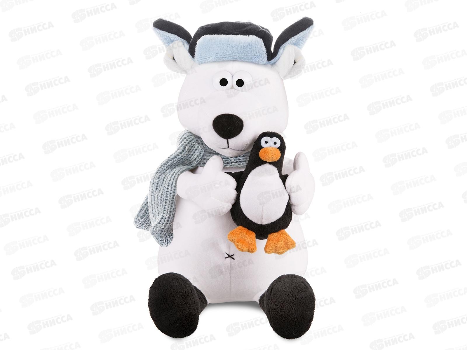 Полярный медведь и пингвин, 26см MT-MRT-D04202313-26 в коробке