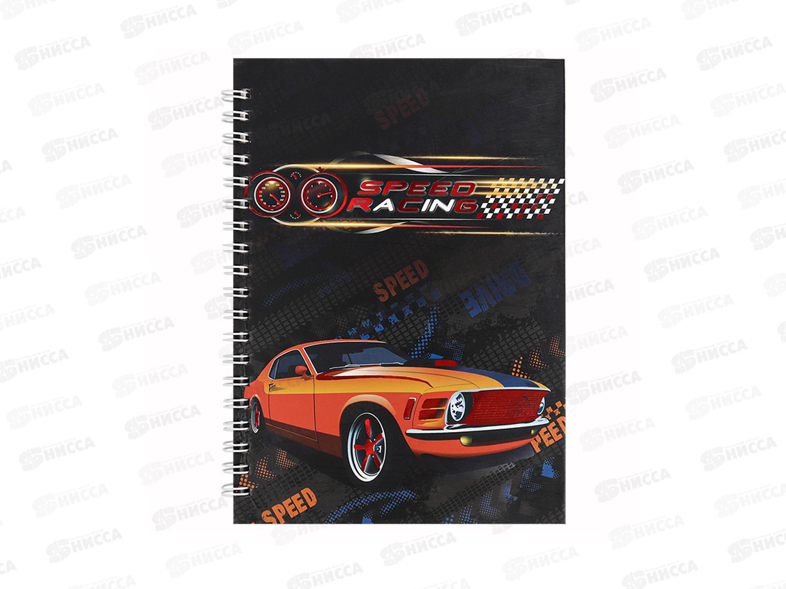 Блокнот  Darvish 48л. &quotSpeed Racing&quot,греб. DV-15941-2