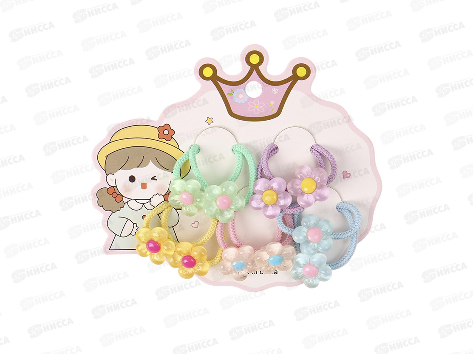 Резинки для в волос в наб.10шт. DV-B-419