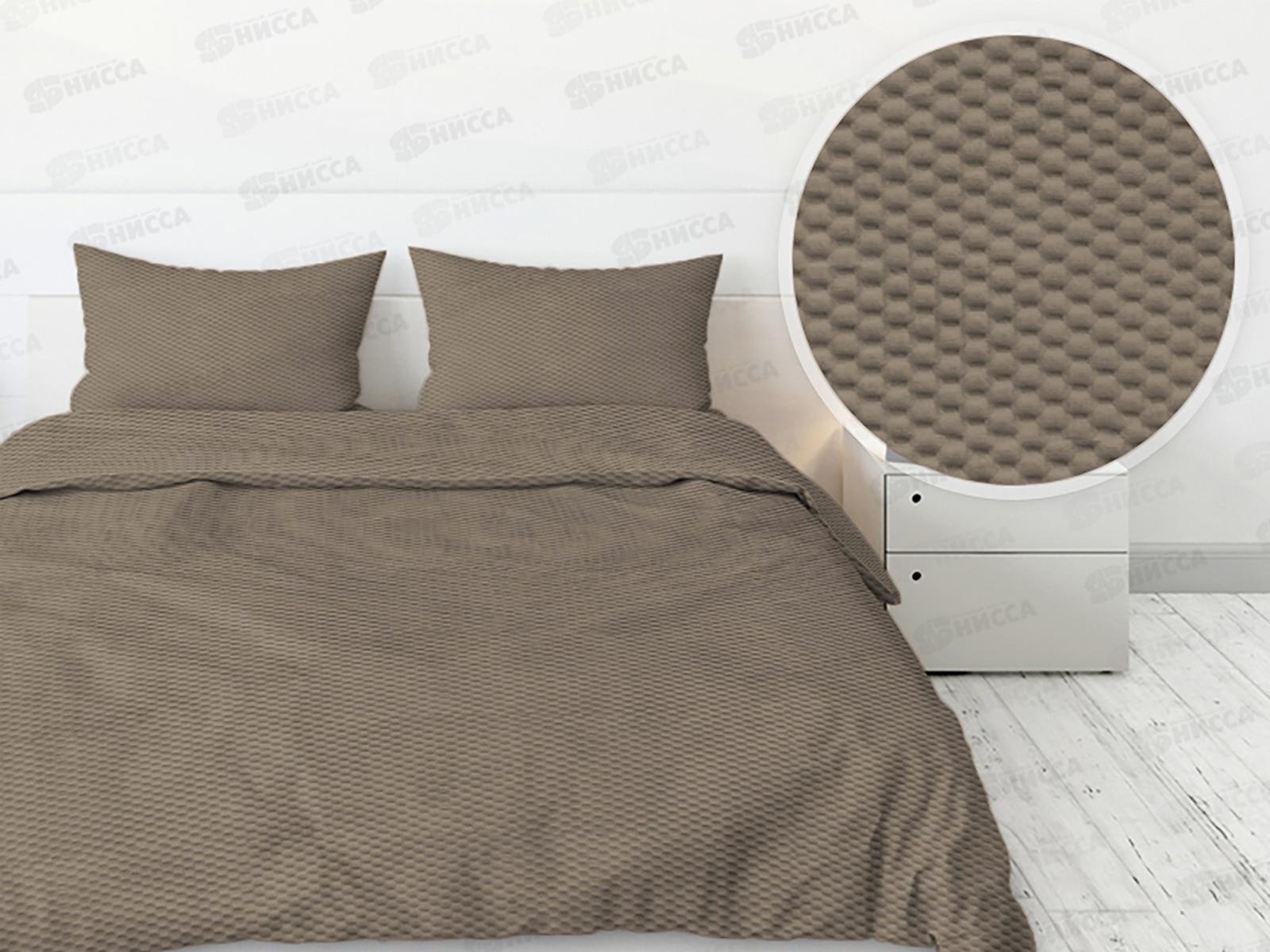 КПБ 1,5сп Креп-Жатка 17-1418 Мокко