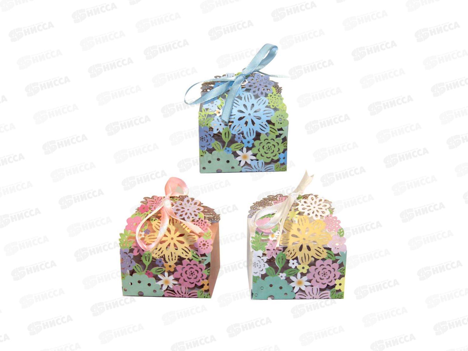 Коробка подарочная 7*7*8см фигурная уп25 Р825-127