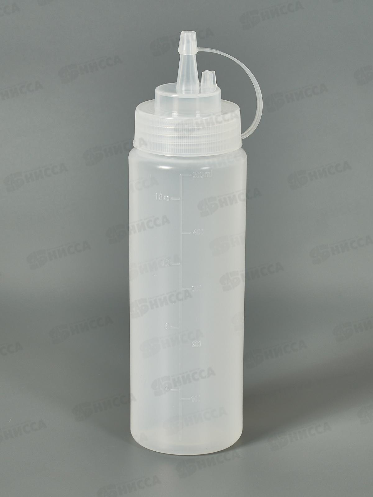 Емкость для соуса 500мл Прозрачный  KT-EC-500