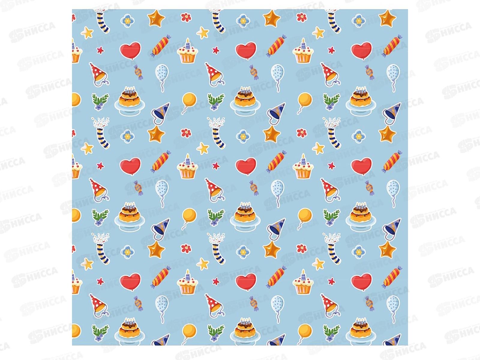 Бумага упаковочная Optima Торжество (10л,70*100см) УБ-6797 *25