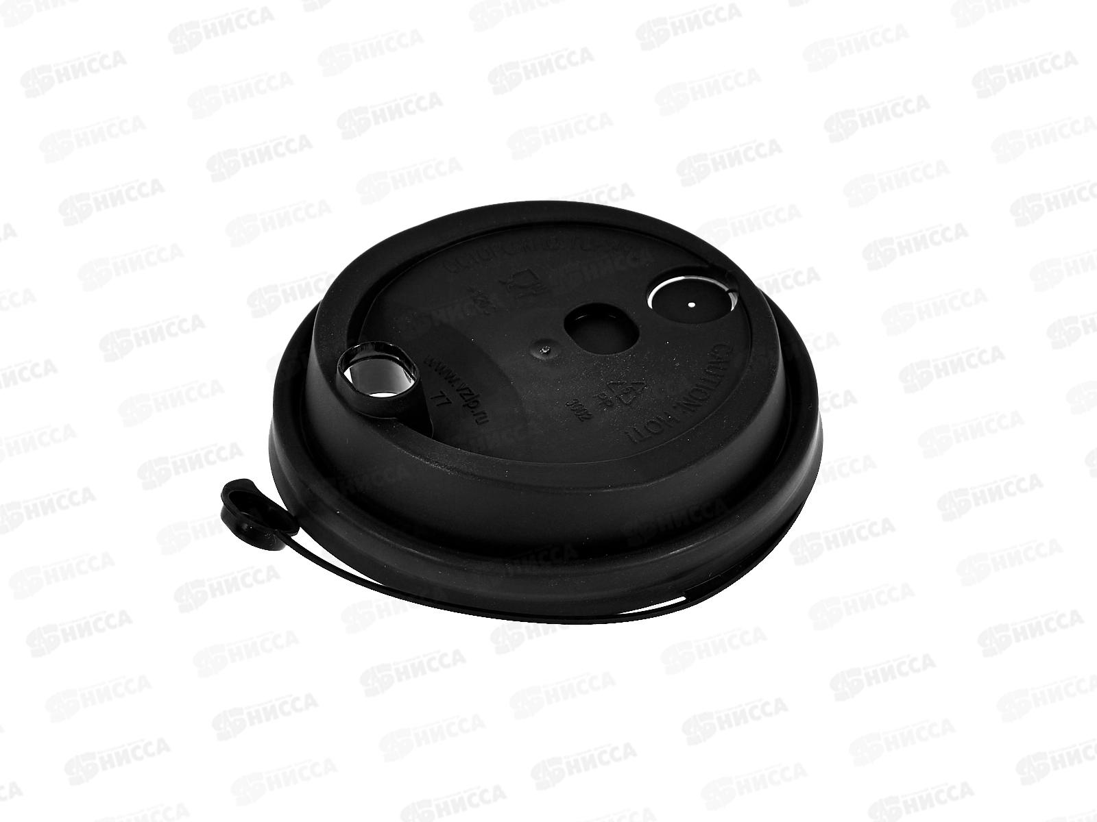 Крышка d80 для стакана KF200 черная  50/1000