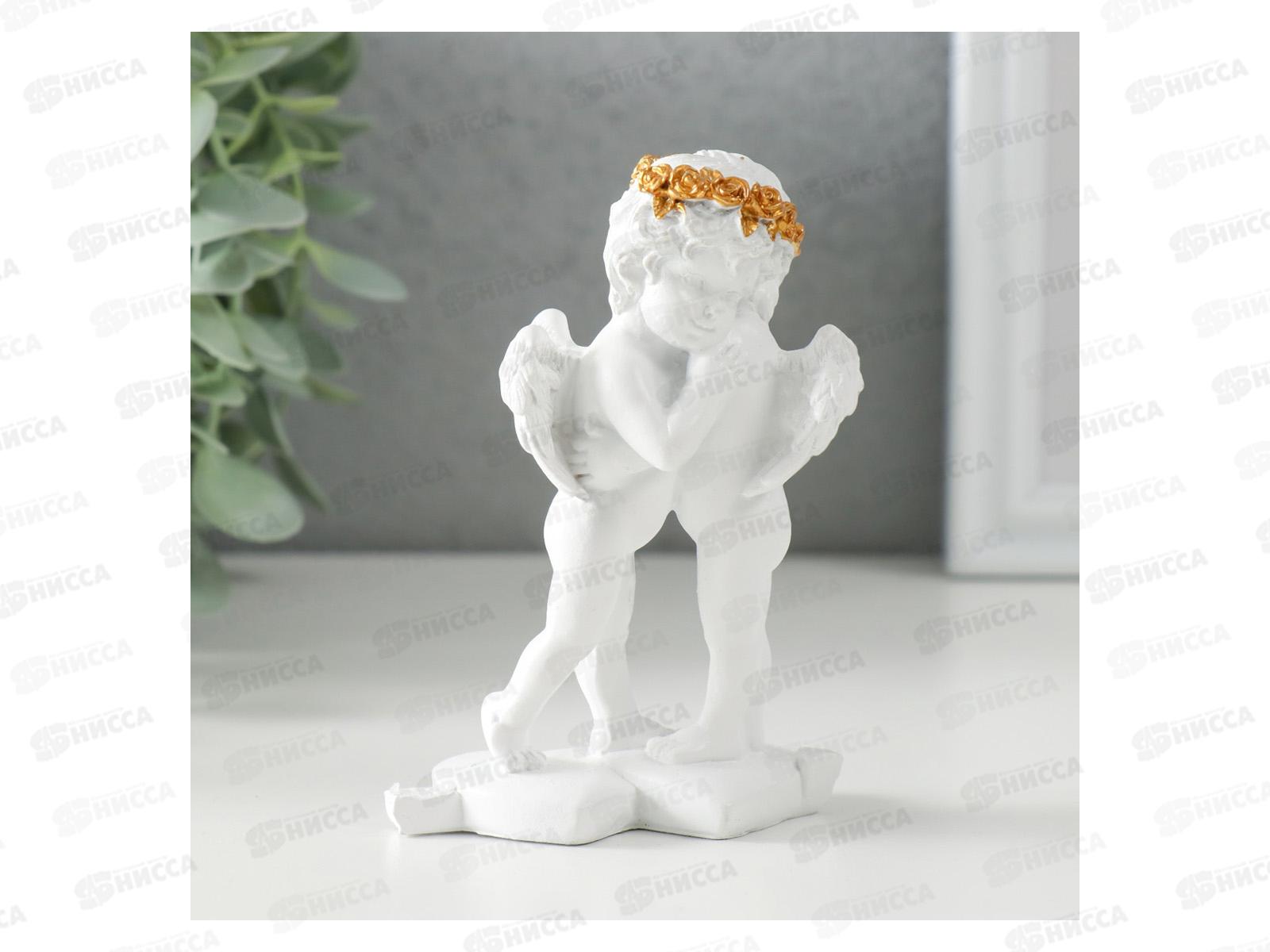 Сувенир полистоун &quotБелоснежные ангелочки-обьятия&quot 8*5*11 9759320