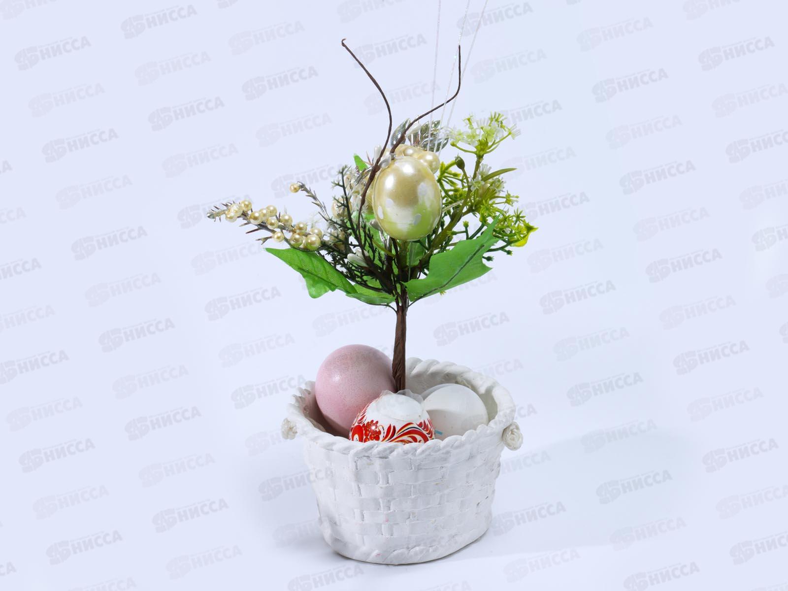 Декор пасхальный &quotПасхальная композиция&quot 11*15*30см 9954533