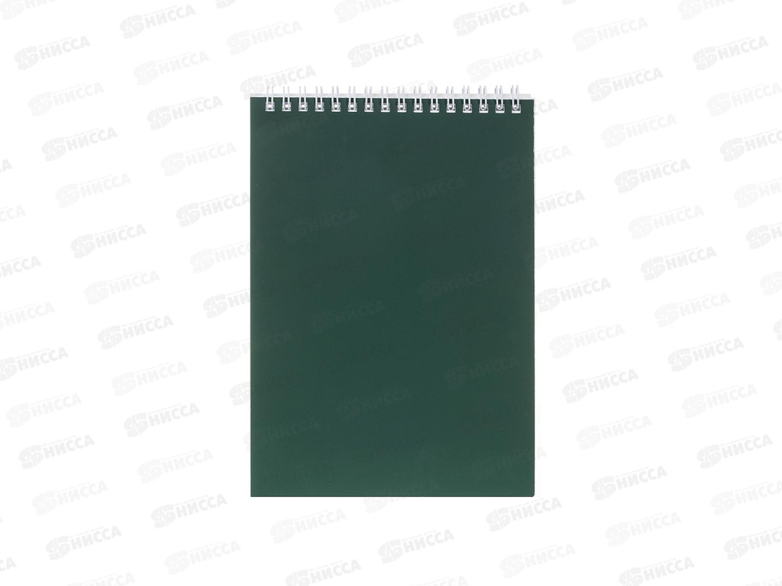 Блокнот 60л Hatber А5 Малахит, греб., 092893  *10/120