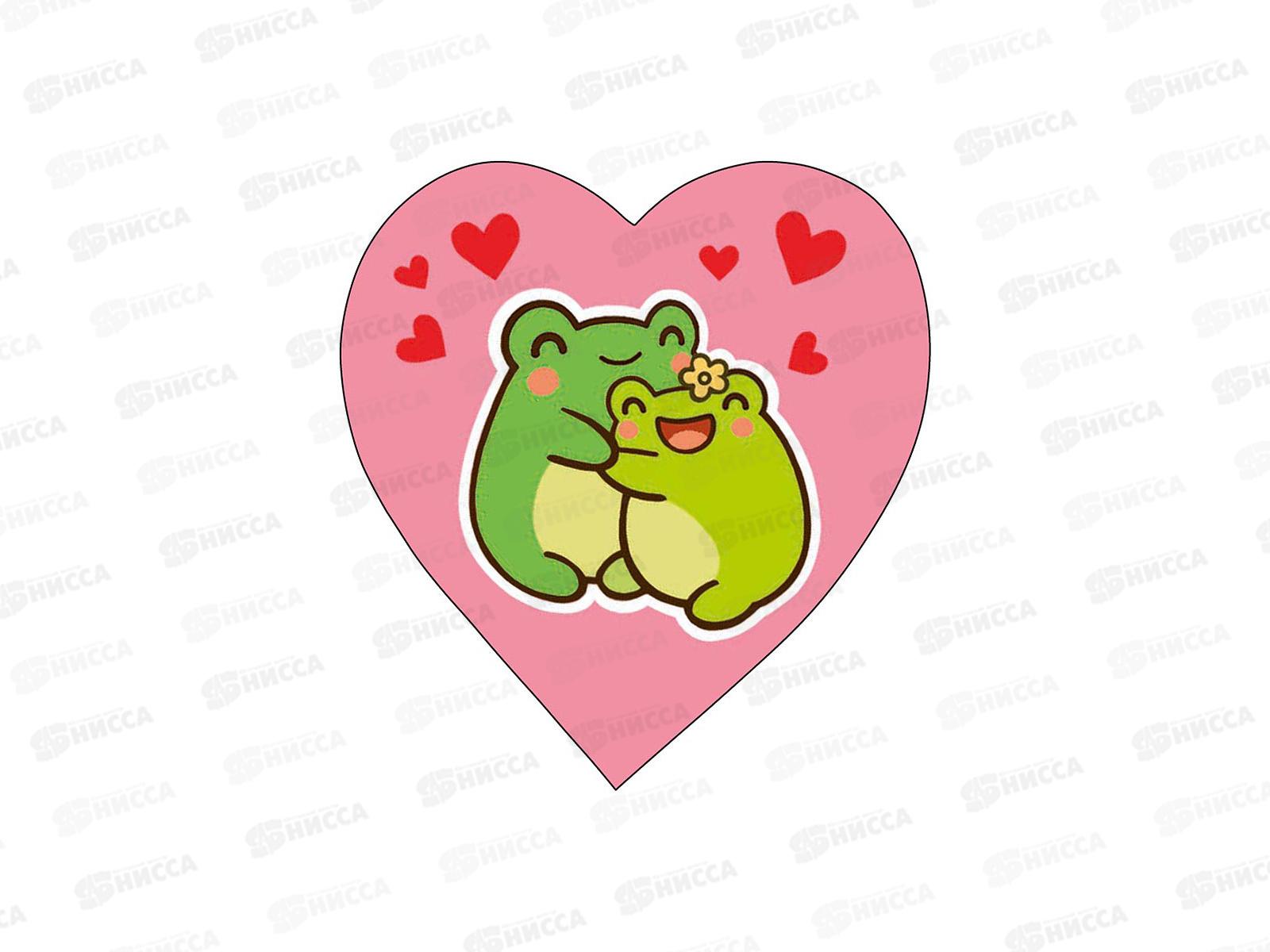 Открытка мини Лягушки С Дн.Св.валентина 0219.699