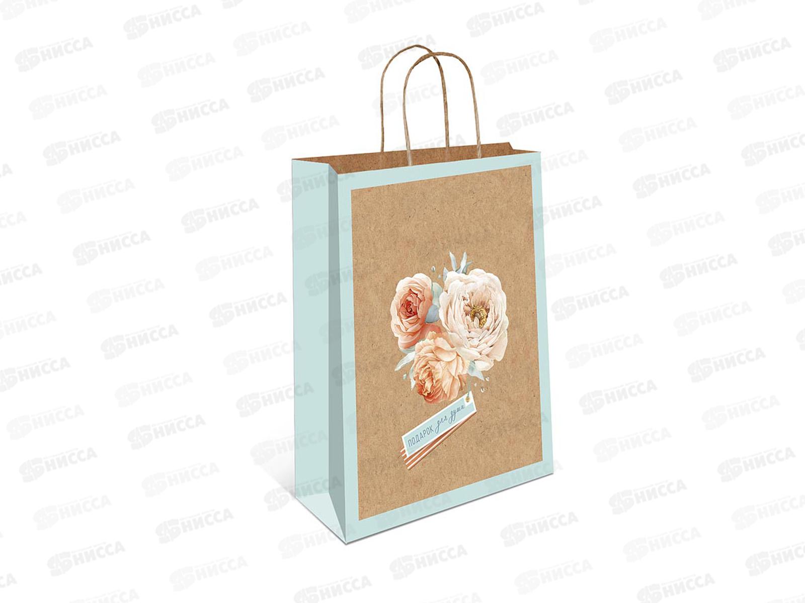 Пакет подарочный АД 18*22,3 Крафт 0397.675