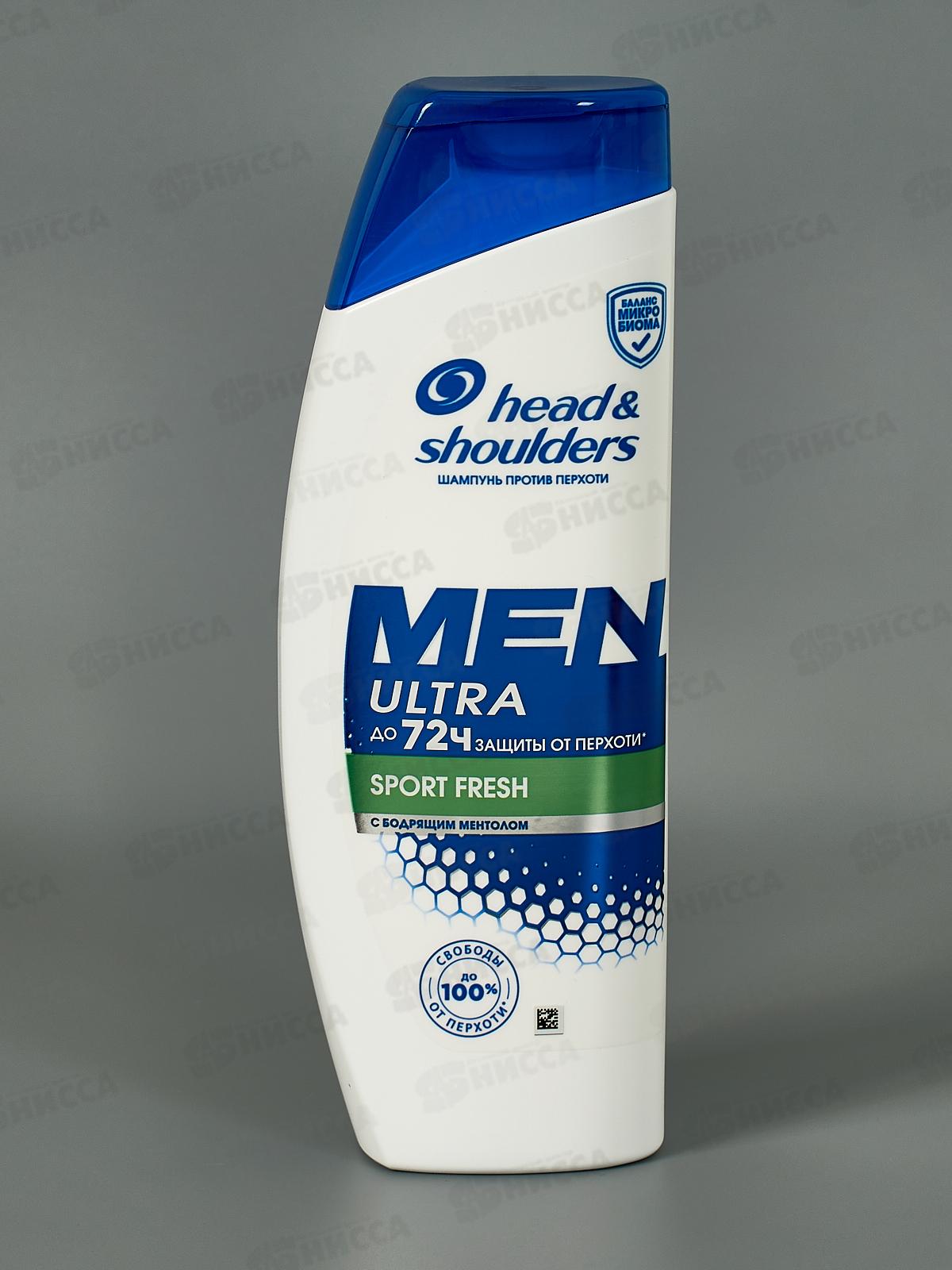 ХЭД ЭНД ШОЛД шампунь 360мл Sport Fresh *6