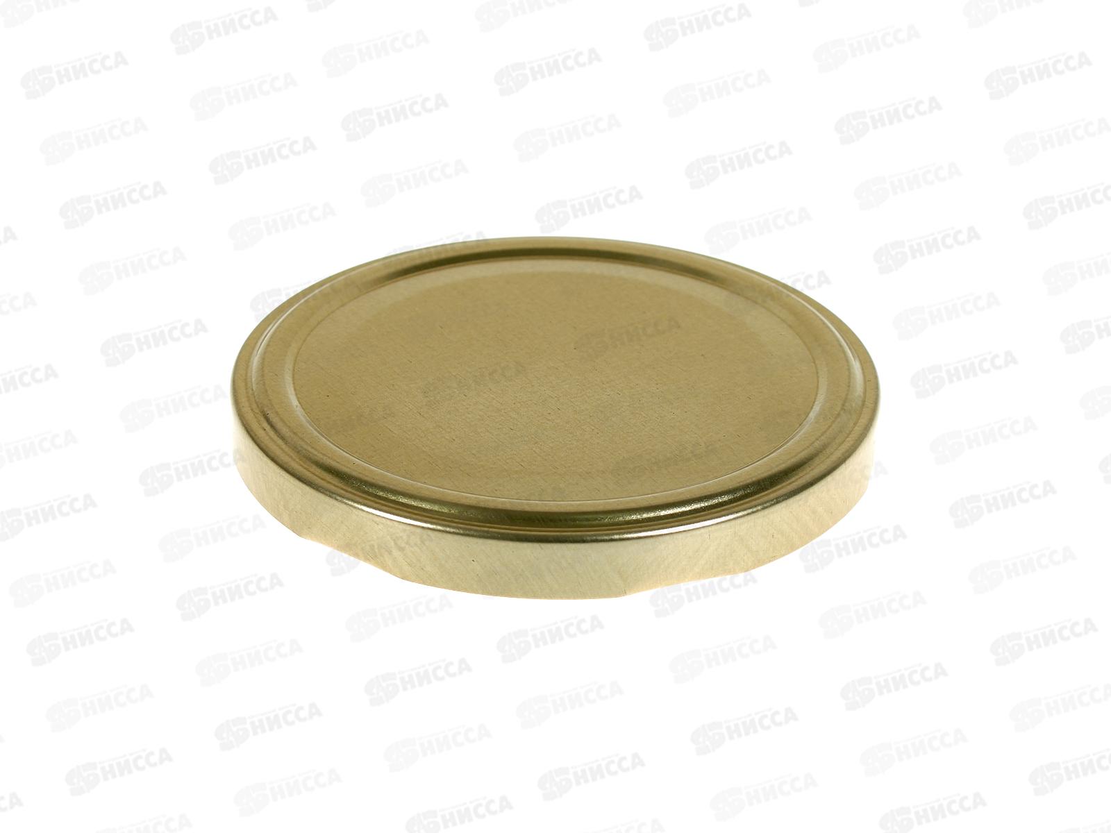 Крышка д/консер. Твист-0фф  диам.82мм золото (Елабуга) *20