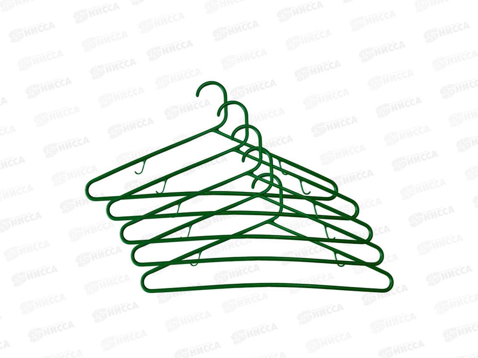 Вешалка-плечики 48-50 тонкие 5шт цветные MPG8959  *27