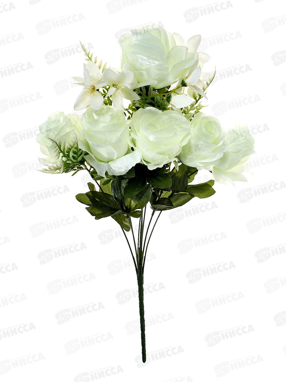 Букет роза с лилией 9голов 50см микс 6048 *10