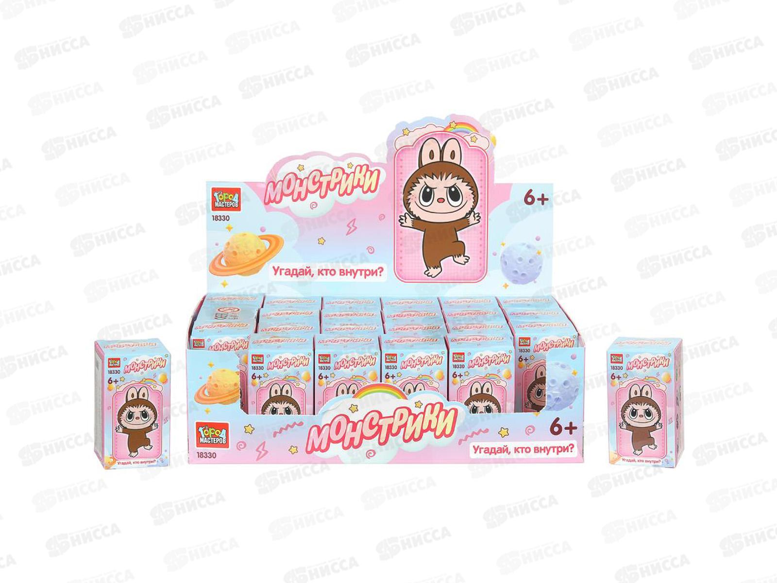 Конструктор &quotГОРОД МАСТ&quot Фигурки монстрики 18330-TREND *24