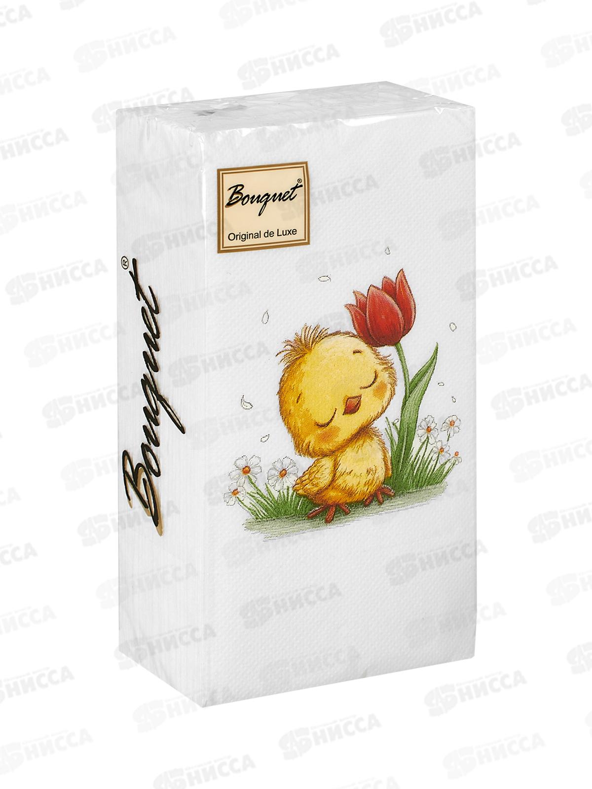 Салфетки 2сл 20л  33*33 Bouquet Original de Luxe Пасх.набор 2,25556*12