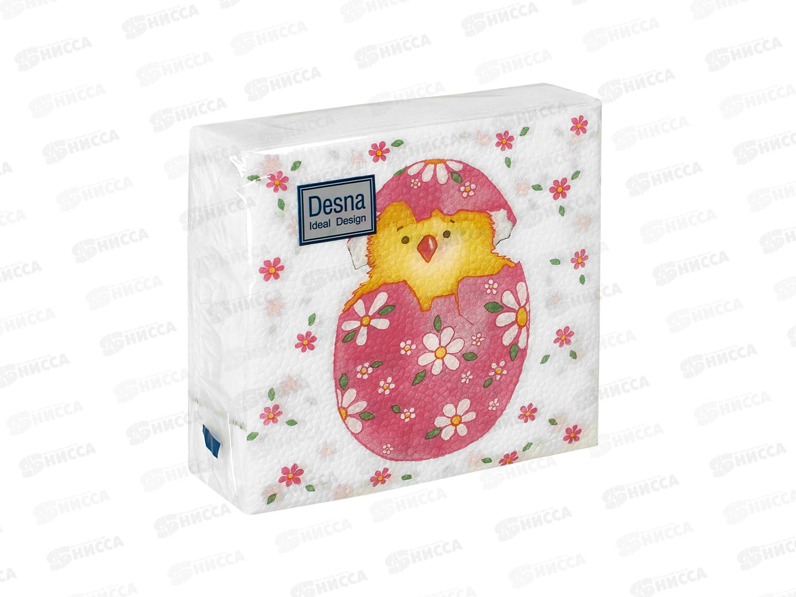 Салфетки 1сл 40л 24*24 Desna Design Сюрприз,57654*32