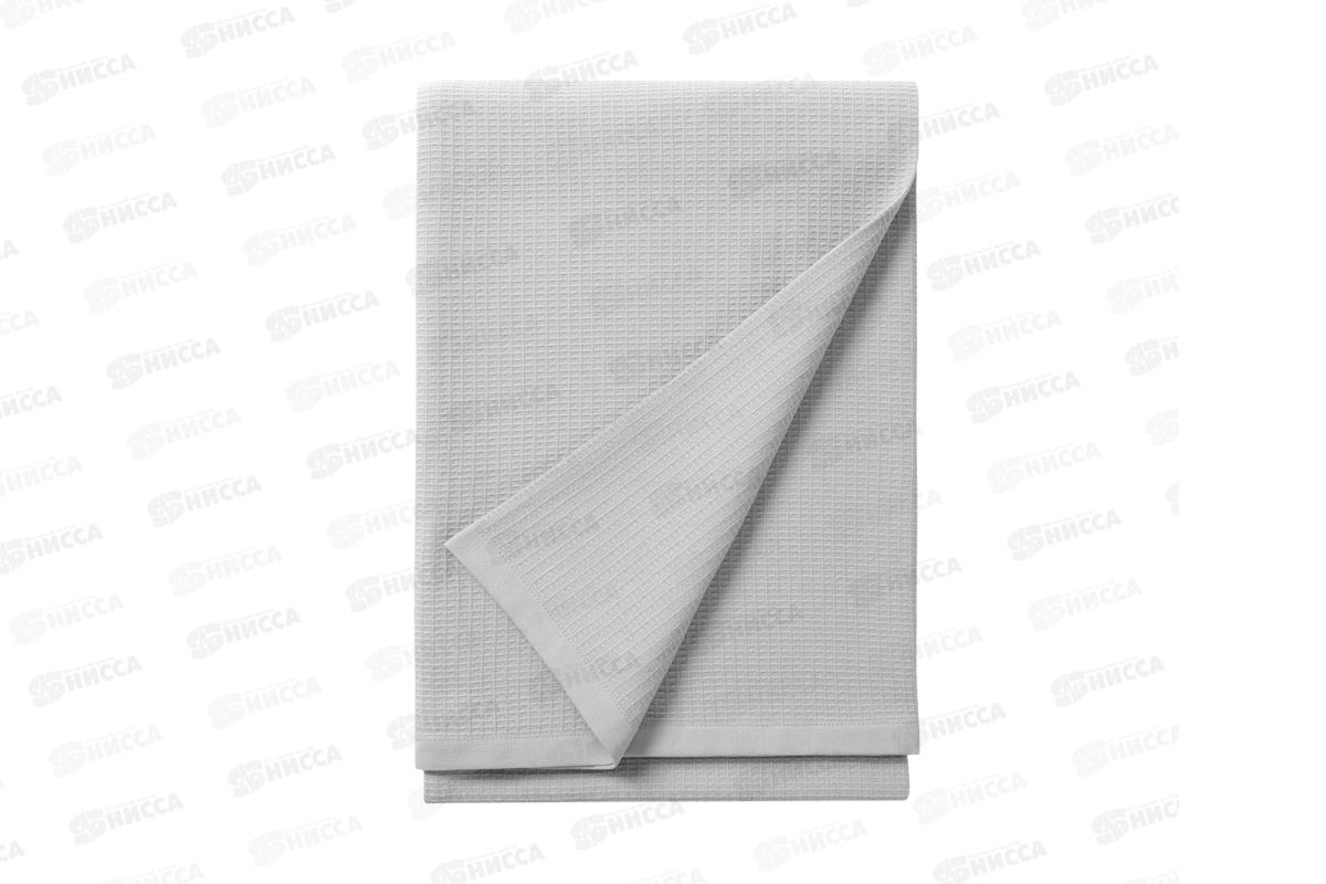 Простыня В.Н. 200*180 Вафля+ровное полотно С003/0103 01Холод серый