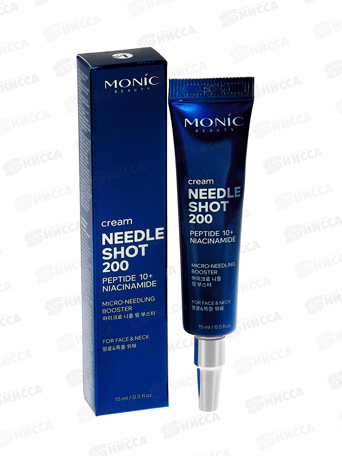 Monic Beauty Needle Shot 200 Сывор с микроиглами и комп 10 пептид 33мл