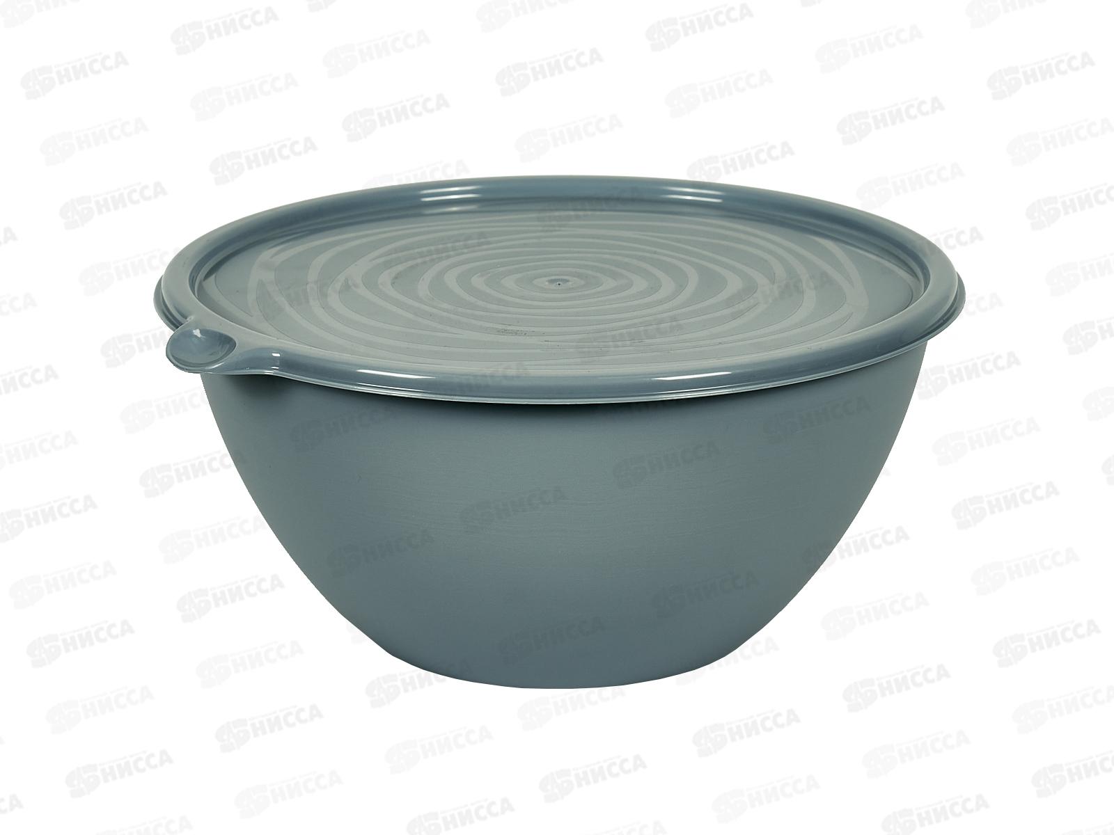 Миска-салатница Риччи 2л серо-голубой С860СГОЛ *14