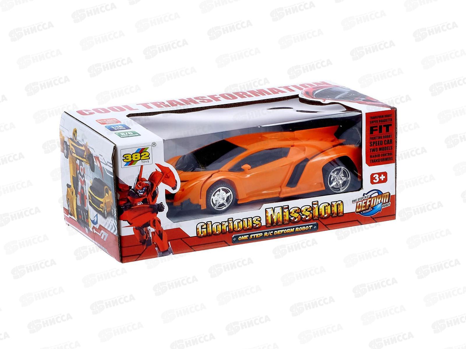 Робот р/у &quotЛамба&quot трансформируется с пульта, оранжевый, 4663408
