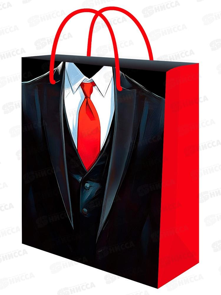 Пакет подарочный MI 26,4х32,7х8см Мистер, ППК-7830 *12