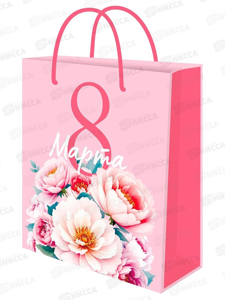 Пакет подарочный MI 26,4х32,7х8см Праздник красоты, ППК-7688 *12