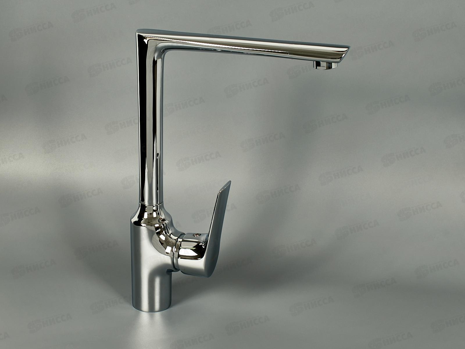 Смеситель д/кухни с гайкой, хром, EM4073  *10