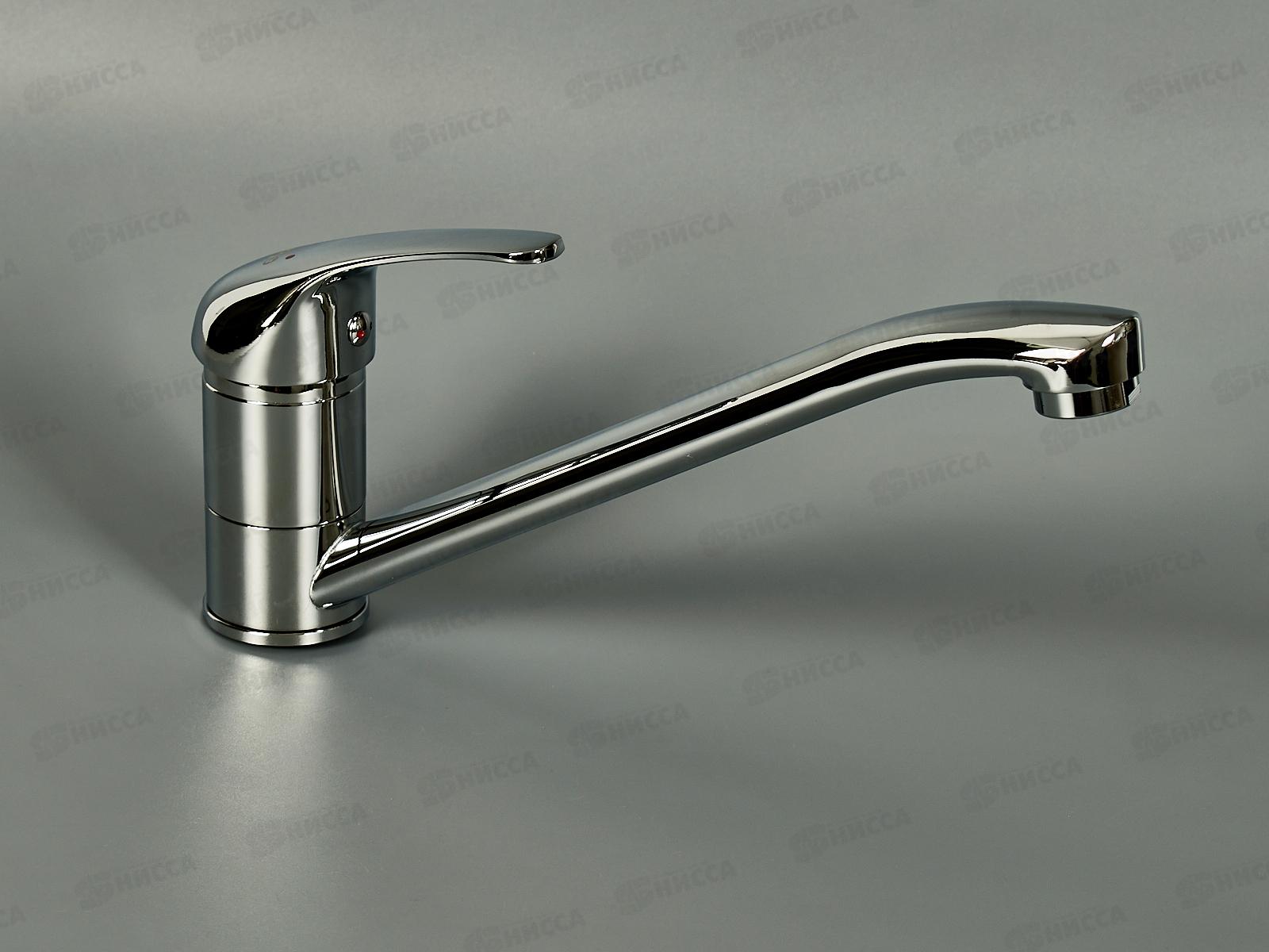 Смеситель д/кухни с гайкой, хром, EM4816 *10