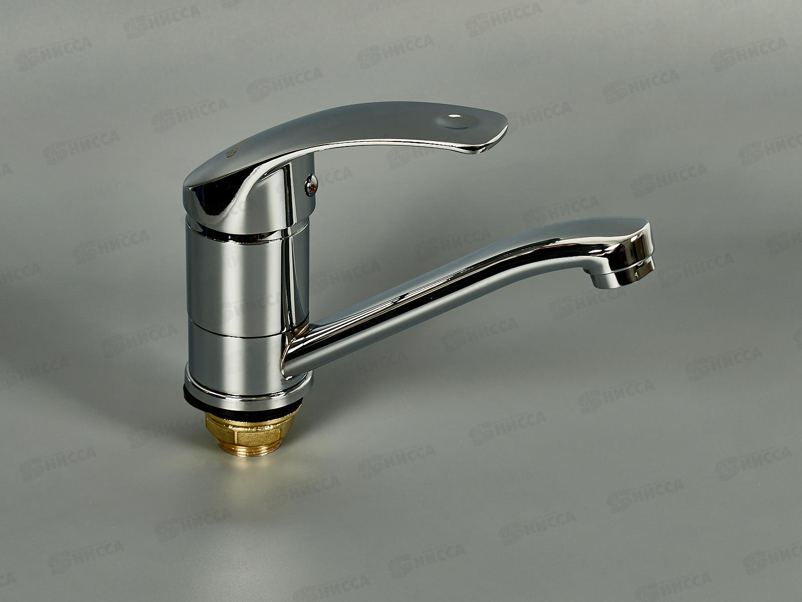 Смеситель д/кухни с гайкой, хром, EM45021 *10